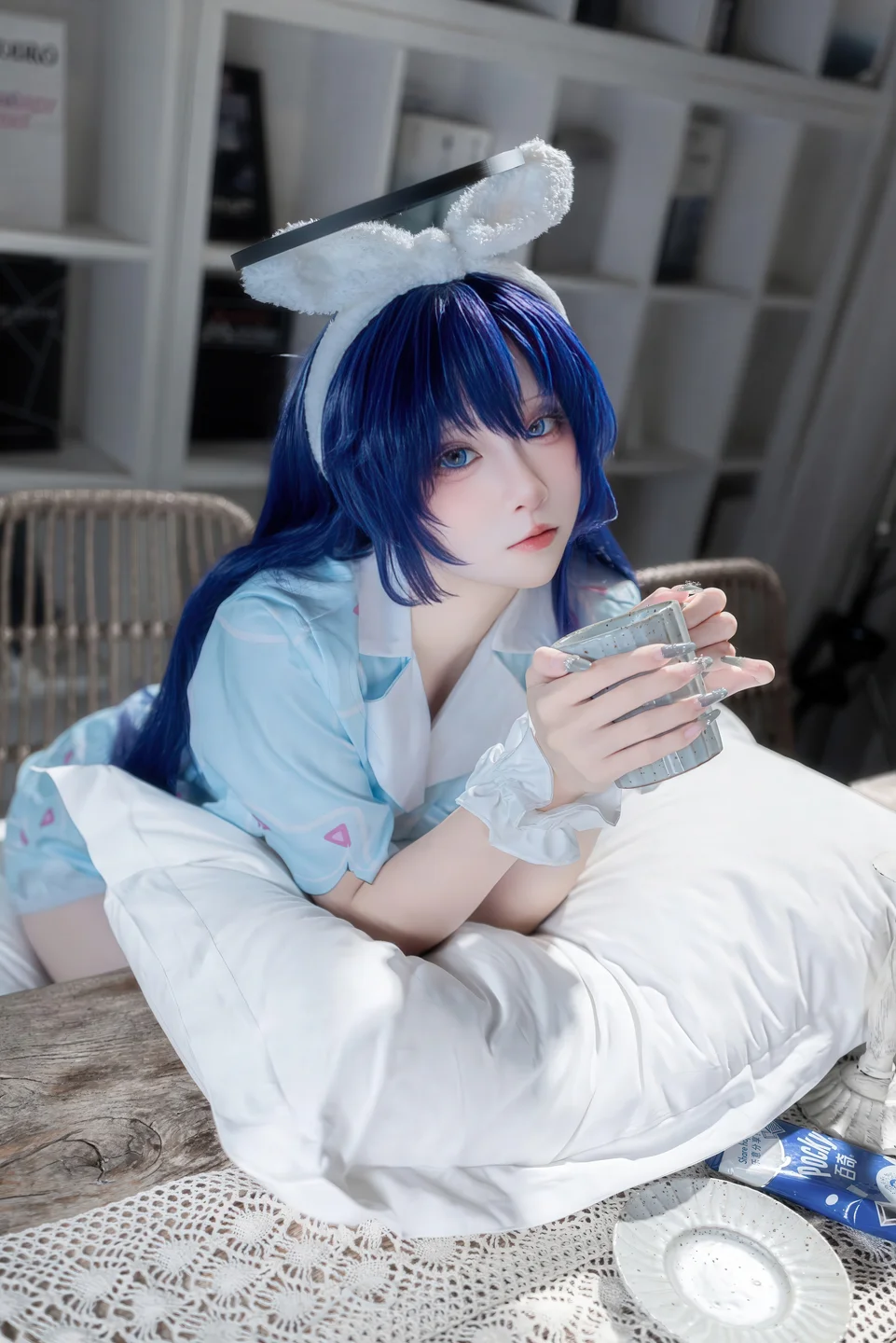 喜欢爱理吗 - No.011 优香睡衣 [35P-125MB] tg@simisebaisi 【丝足阁】003.webp